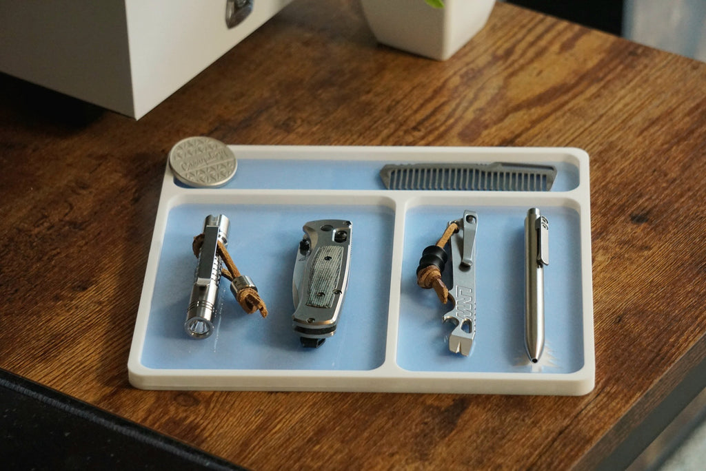 3 slot EDC valet tray