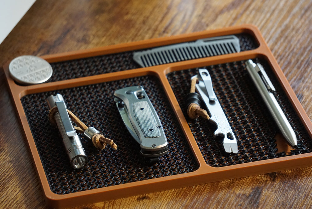 3 slot EDC valet tray