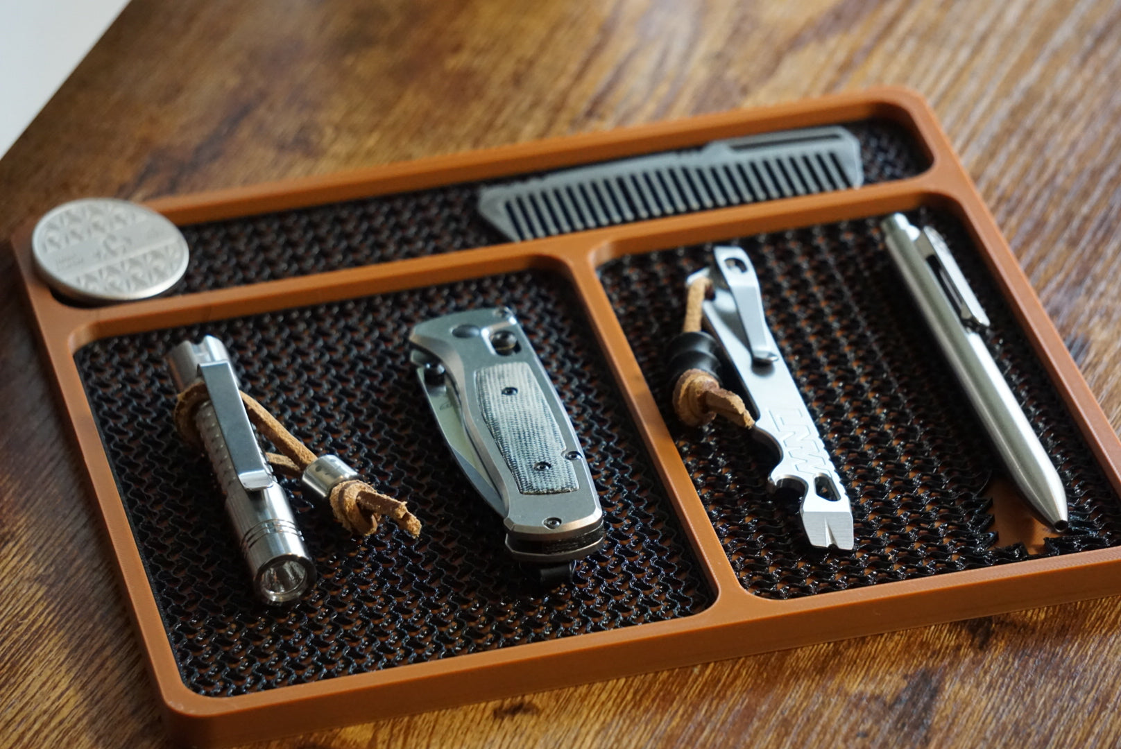 3 slot EDC valet tray