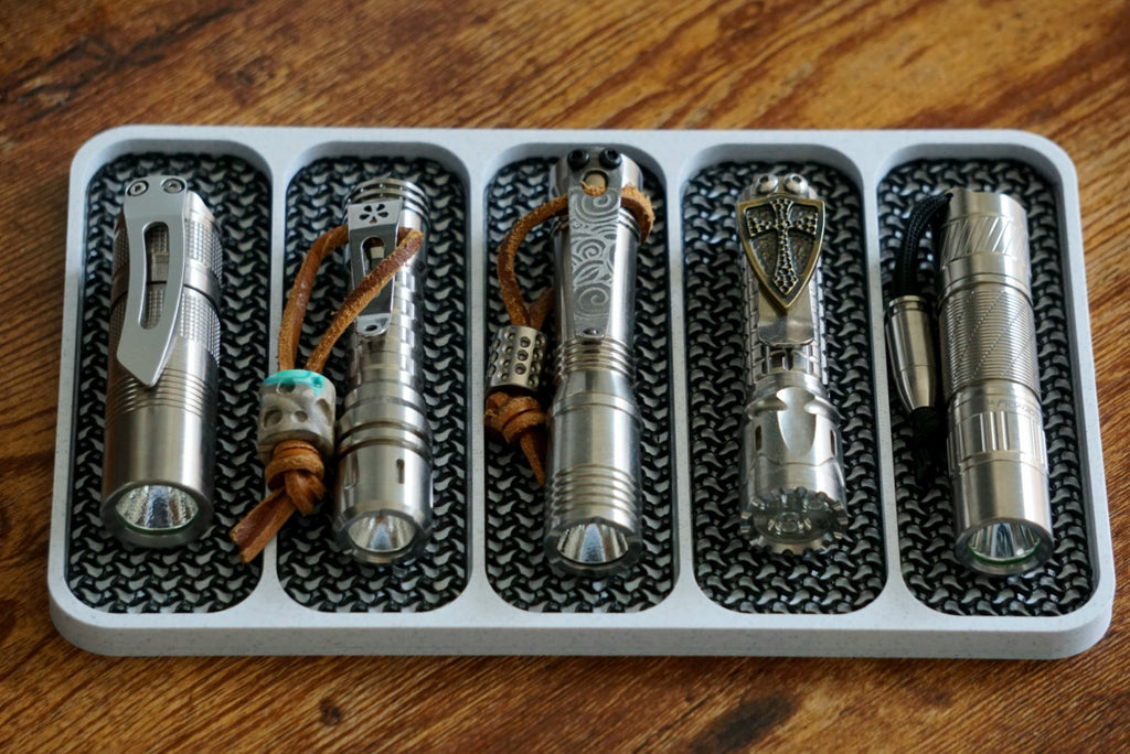 Desk top organizer- 5 slot EDC tray