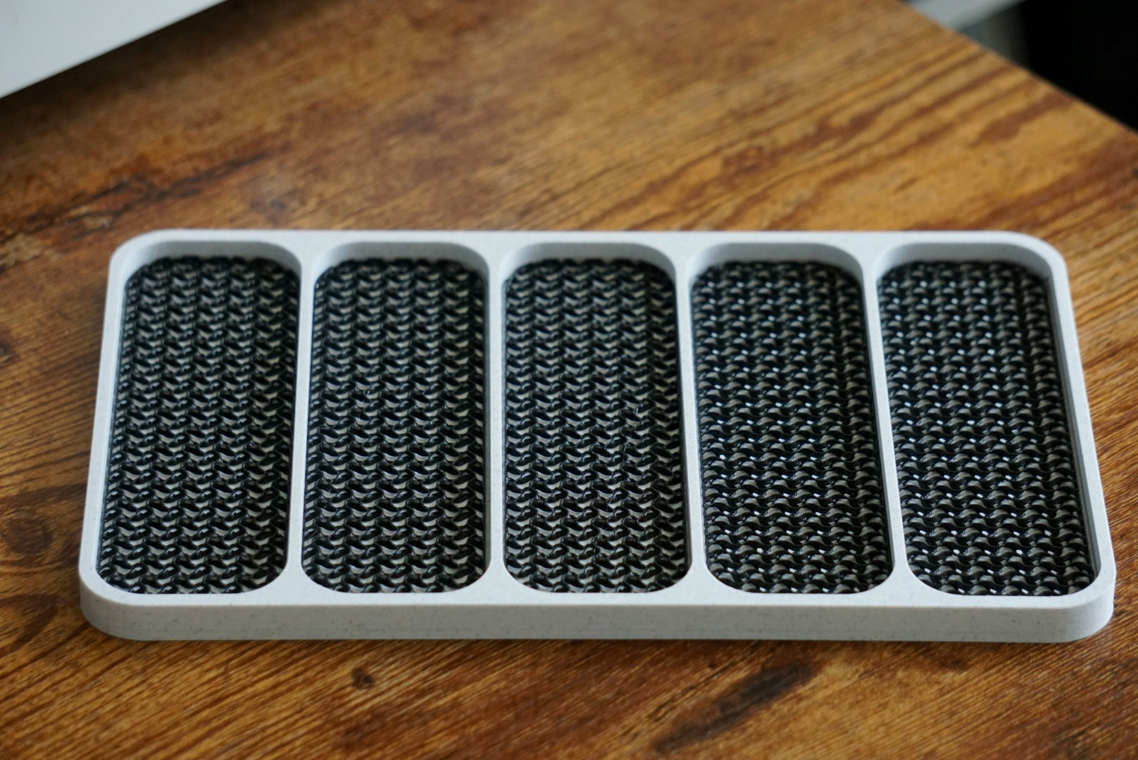 Desk top organizer- 5 slot EDC tray