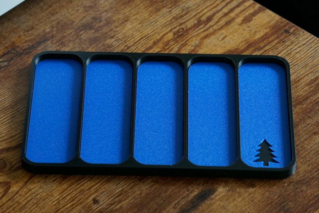 Desk top organizer- 5 slot EDC tray