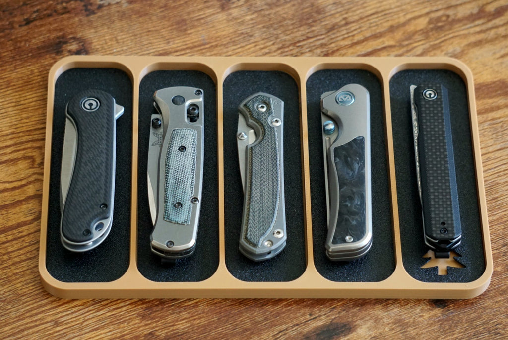 Desk top organizer- 5 slot EDC tray